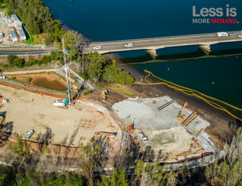 Menard’s Nelligen Bridge ground improvement work affirms ‘Less is More’
