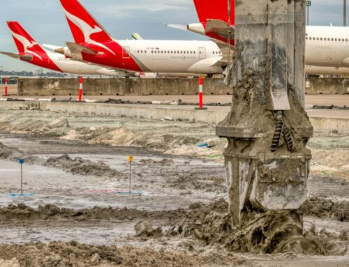 Throwback to Mass Soil Mixing at the Brisbane Airport