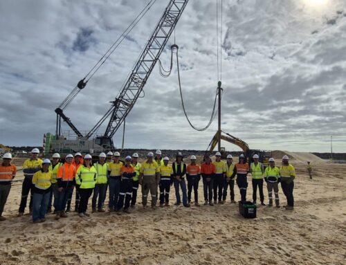 Site Visit at our Casuarina Boat Harbour land reclamation site!