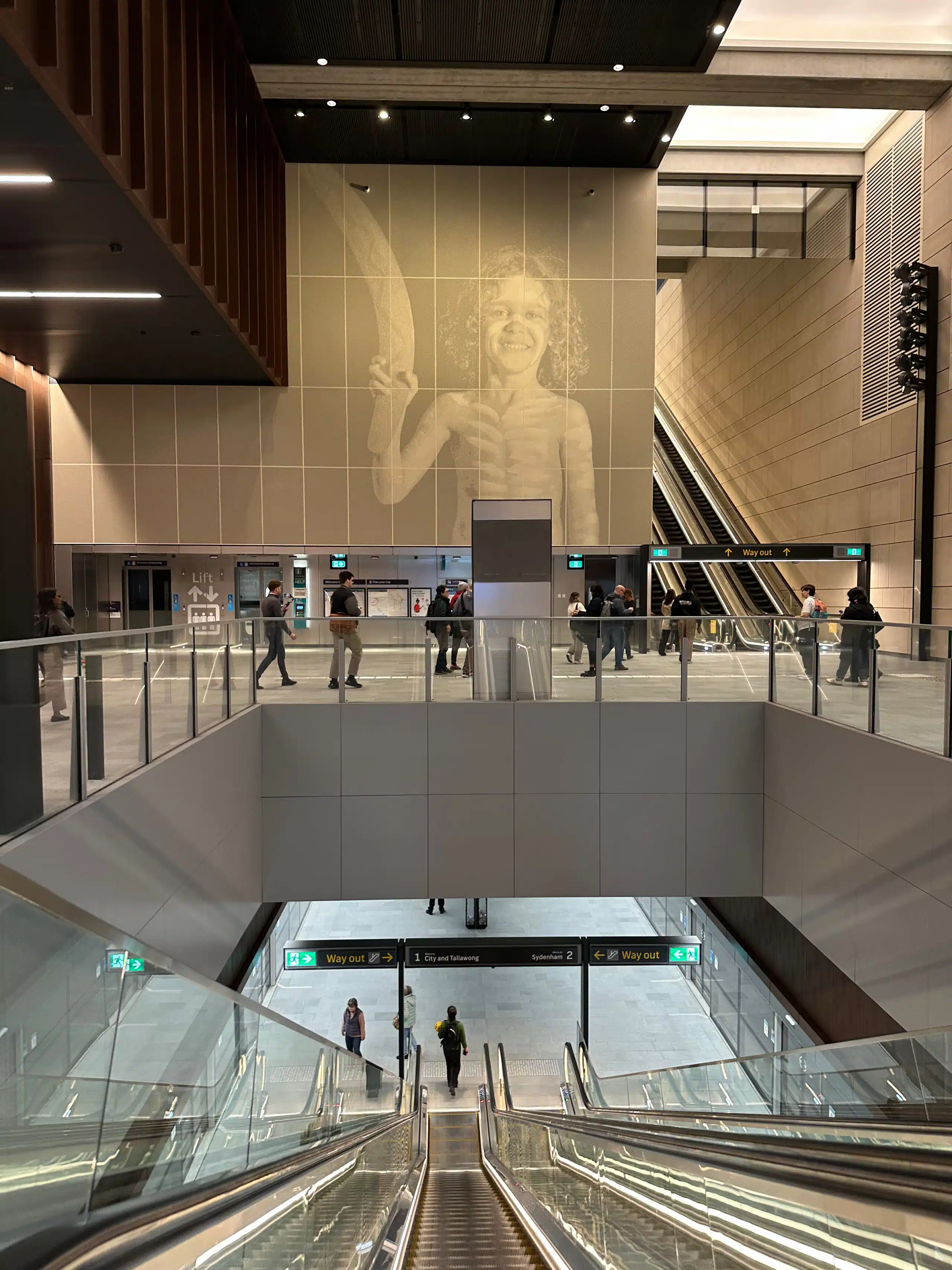 Finished Sydney Metro Waterloo Station